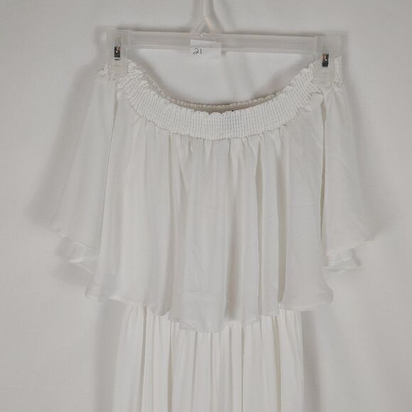 Show Me Your Mumu Hacienda White Maxi Dress Women' - Picture 7 of 9